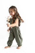 Frill Long Dungaree