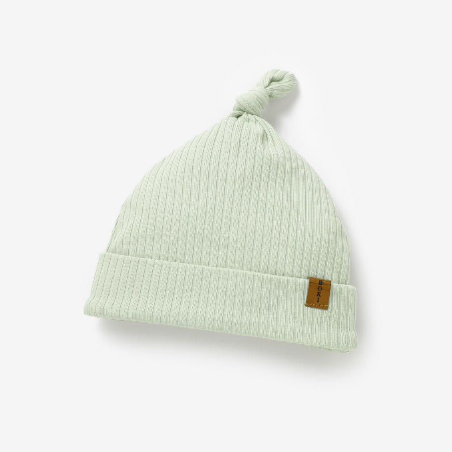 Organic Cotton Rib Beanie