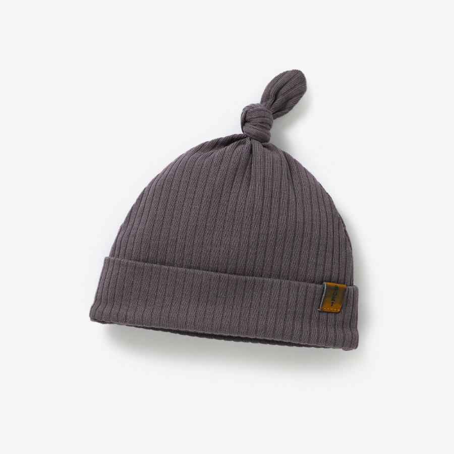 Organic Cotton Rib Beanie