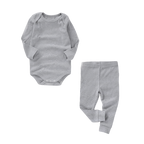 Ribbed Bodysuit Set