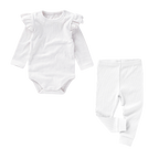 Frilled Long Sleeve Set