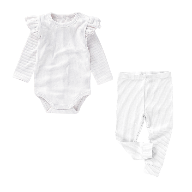 Frilled Long Sleeve Set