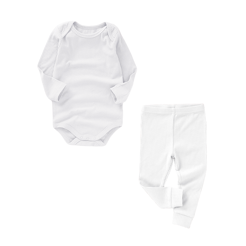 Ribbed Bodysuit Set