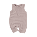 Organic Rib Cotton Tank Growsuit