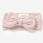 Organic Cotton Baby Girl Headband - Blush