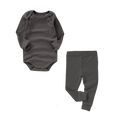 Ribbed Bodysuit Set