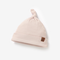 Organic Cotton Rib Beanie - Blush