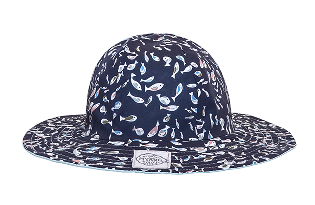 MyAng Baby Hat - Boys Navy Guppies