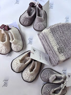 Karoo Felt Baby Booties
