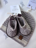Karoo Felt Baby Booties