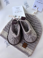 Karoo Felt Baby Booties