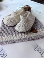 Karoo Felt Baby Booties
