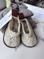 Karoo Felt Baby Booties