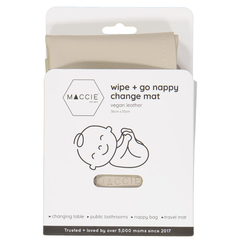 Wipe + Go Vegan Leather Change Mat