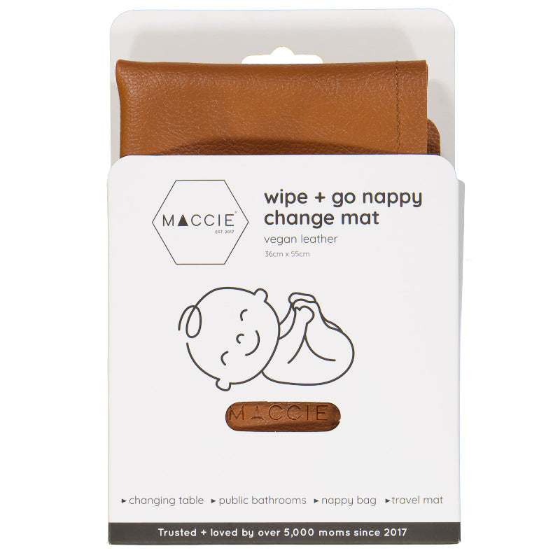 Wipe + Go Vegan Leather Change Mat