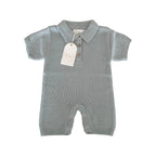 Knitted Collared Romper