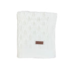 Cellular Knitted Blanket