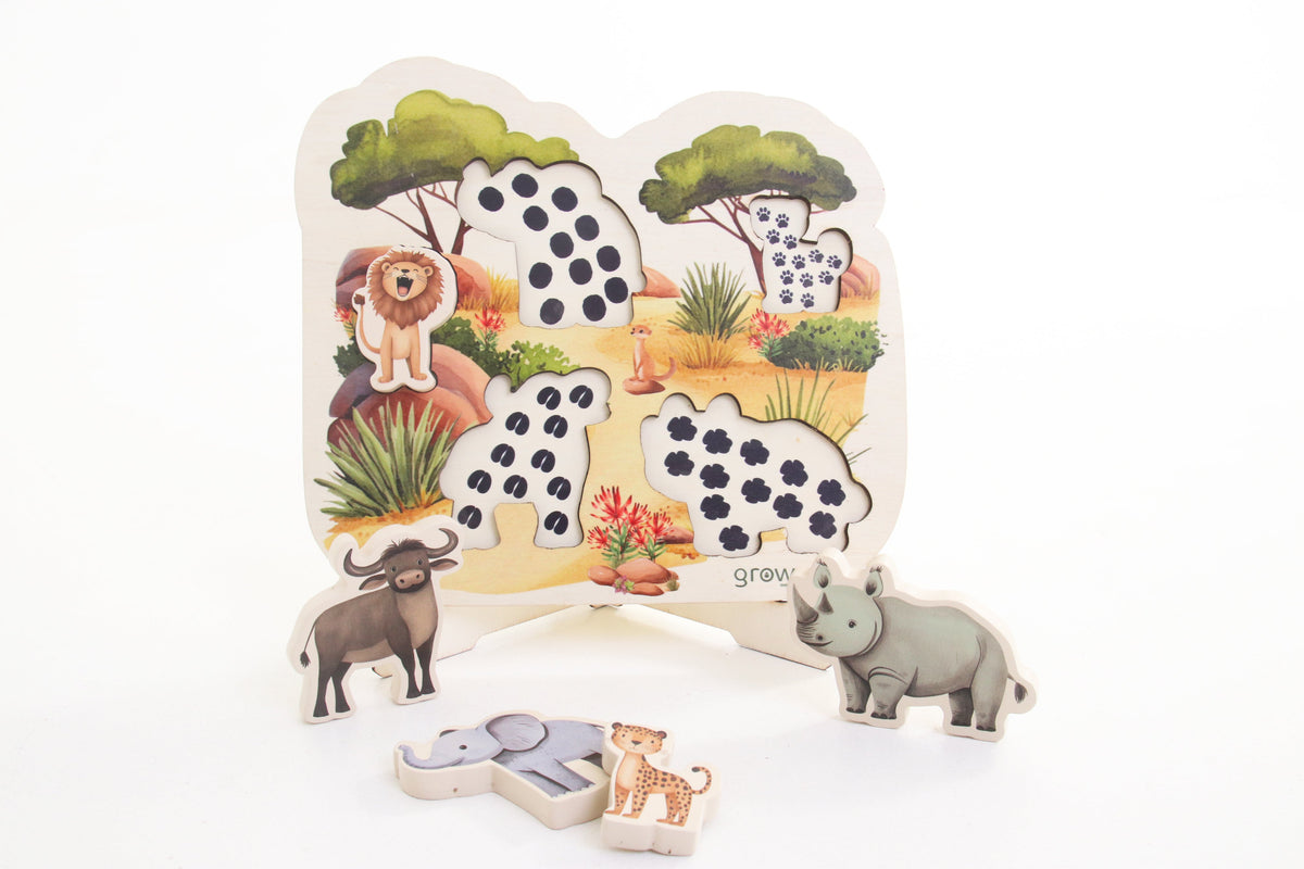 Big Five Safari Puzzle